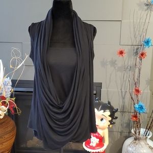 NWT Sleeveless Cowl Top